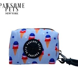 Poo bag holder - USA ice cream